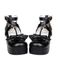 Angelic imprint - Sweet Lolita Shoes Round Toe Middle Heel