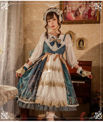 Magic lamp Night Retro Lolita JSK