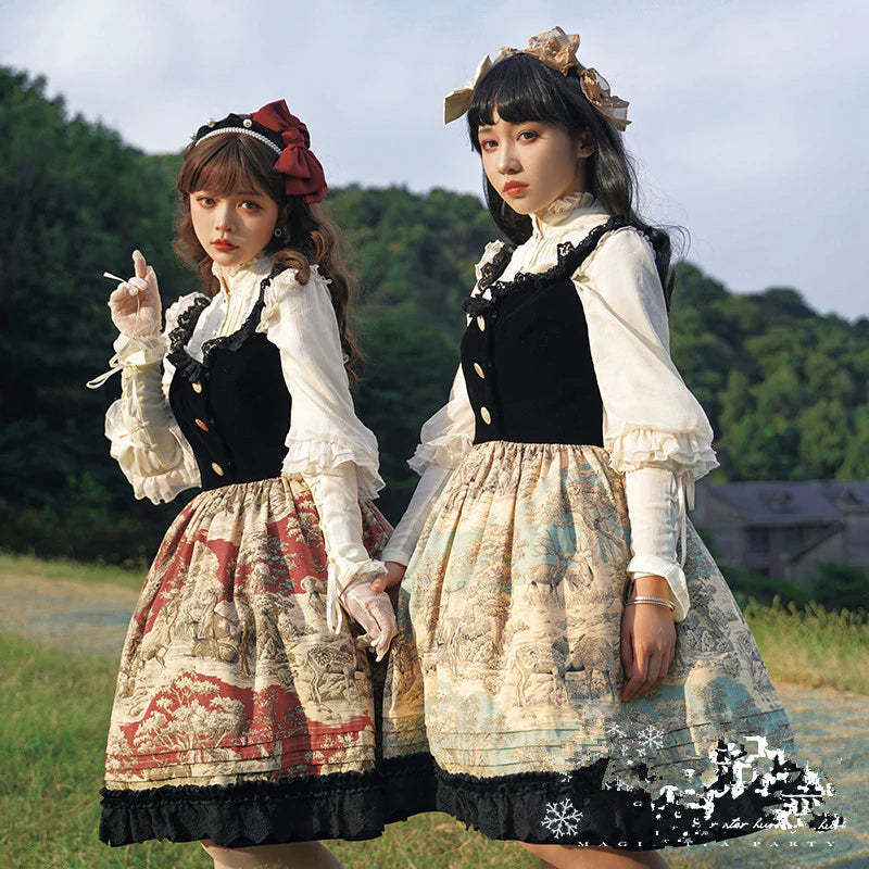 Magic Tea Party - Winter Hunting Period - Classsic Lolita JSK