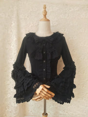 Youlan Lane - Retro Lolita Hime Sleeve Lolita Blouse