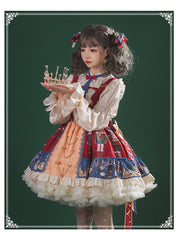 YingLuoFu - Santa Clara - Kawaii School Lolita JSK