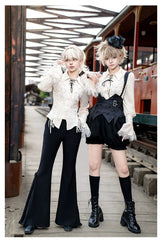 With PUJI - Hunter of Gold - Ouji Lolita Shorts/Pants Outfit Twins Set