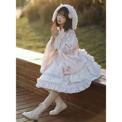 With PUJI - Xiaochunrihe - Wa Lolita OP Dress
