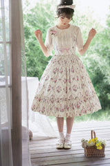 Miss Point - Happy Summer Elegant Lolita Floral JSK