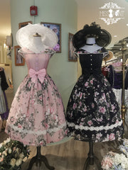 Miss Point - French Rose - Elegant Lolita JSK Dress