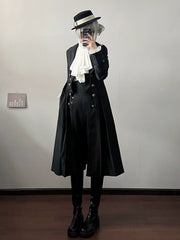 Gazing Galactic - Paranoia Punishment - Ouji Lolita Trench Coat Gothic Lolita Coat