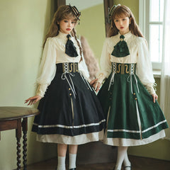 Miss Point - Golden Movement - Elegant Lolita Waistcost Short Vest Customized