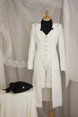 La Pomme - Ouji Lolita Stripes Middle Length Shorts