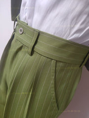 La Pomme - Linen Story - Playful Stripes Customized Shorts/Long Pants