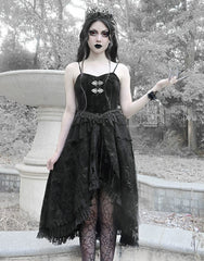 Blood Supply - Misty - Gothic Lolita Dress Black JSK Halloween