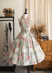 Forest Wardrobe - Afternoon Forest - Vintage Lolita Halter-neck JSK Dress in French Style