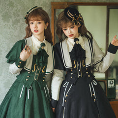 Miss Point - Elegant Lolita Coat - Golden Movement Customized Short Coat