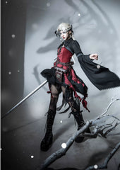 Wuyuzhe - Dragoon Knight 3.0 Version - Western Fantasy Style Lolita Irregular Skirt Set Lolita Vest