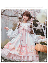 YingLuoFu - Sweet Lolita Princess Jumper Dress