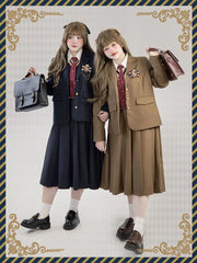 Yingtang - Plus Size Lolita JK Suit Royal College Vintage