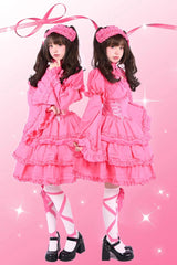 Mengfuzi - LiLith - Christmas Gothic Lolita JSK Dress, Short Sleeve Bolero