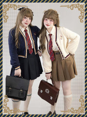 Yingtang - Plus Size Lolita JK Suit Royal College Vintage