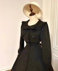 Sweet Wood - Winter Classic Lolita Coat Suit Woolen Plus Size Outerwear