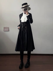 Gazing Galactic - Paranoia Punishment - Ouji Lolita Trench Coat Gothic Lolita Coat
