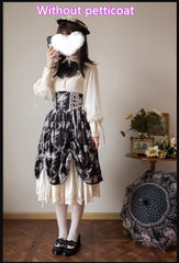 Miss Point - Customized Vintage Lolita Skirt Elegant Pullover Fishbone SK