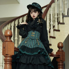 Miss Point - Custom-Made Lolita Elegant Stand Collar Lolita Shirt