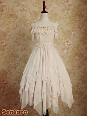 Sentaro - Little Whispers of Love - Multiple Colors Irregular Hem Lolita JSK