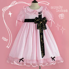 Pumpkin Cat - Candy Boxes Sweet Lolita OP Dress