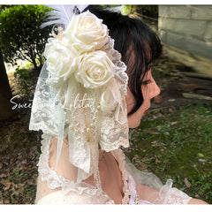 Sweet Wood - Secret Garden In Midsummer - Lolita Bonnet, Necklace, Accessory
