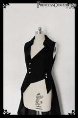 Princess Chronicles - Red Shadow - Irregular Ouji Lolita Prince Vest