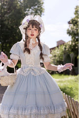 Dawn and Morning - The Dawn Song - Plus Size Lolita Elegant OP Dress