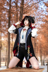 Princess Chronicles - Fortune and Treasure - Chinese Style Ouji Lolita Shorts Set with Cash Coins Details