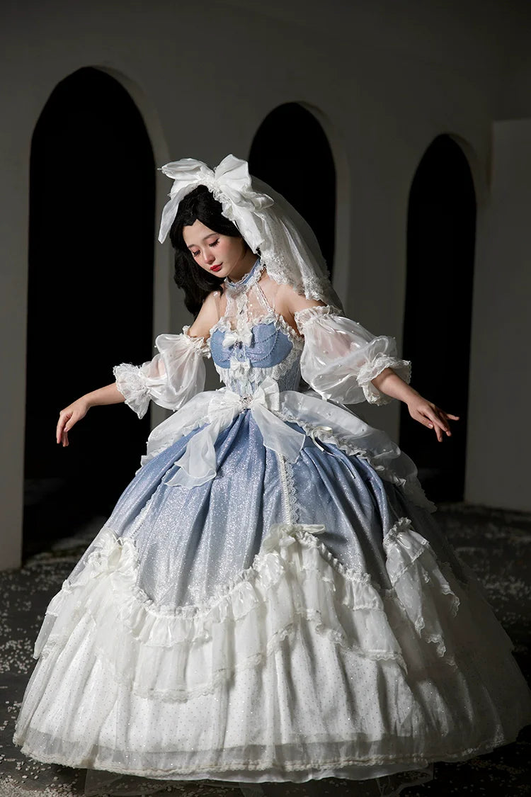 Guaji - Cinderella - Sparkling Lolita Dress Gorgeous Wedding Dress
