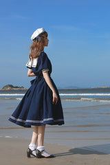 Beleganty - Sea and Wind - Retro Sailor Lolita OP Dress Version 1.0
