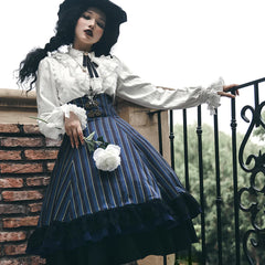 Miss Point - Custom-Made Lolita Elegant Stand Collar Lolita Shirt