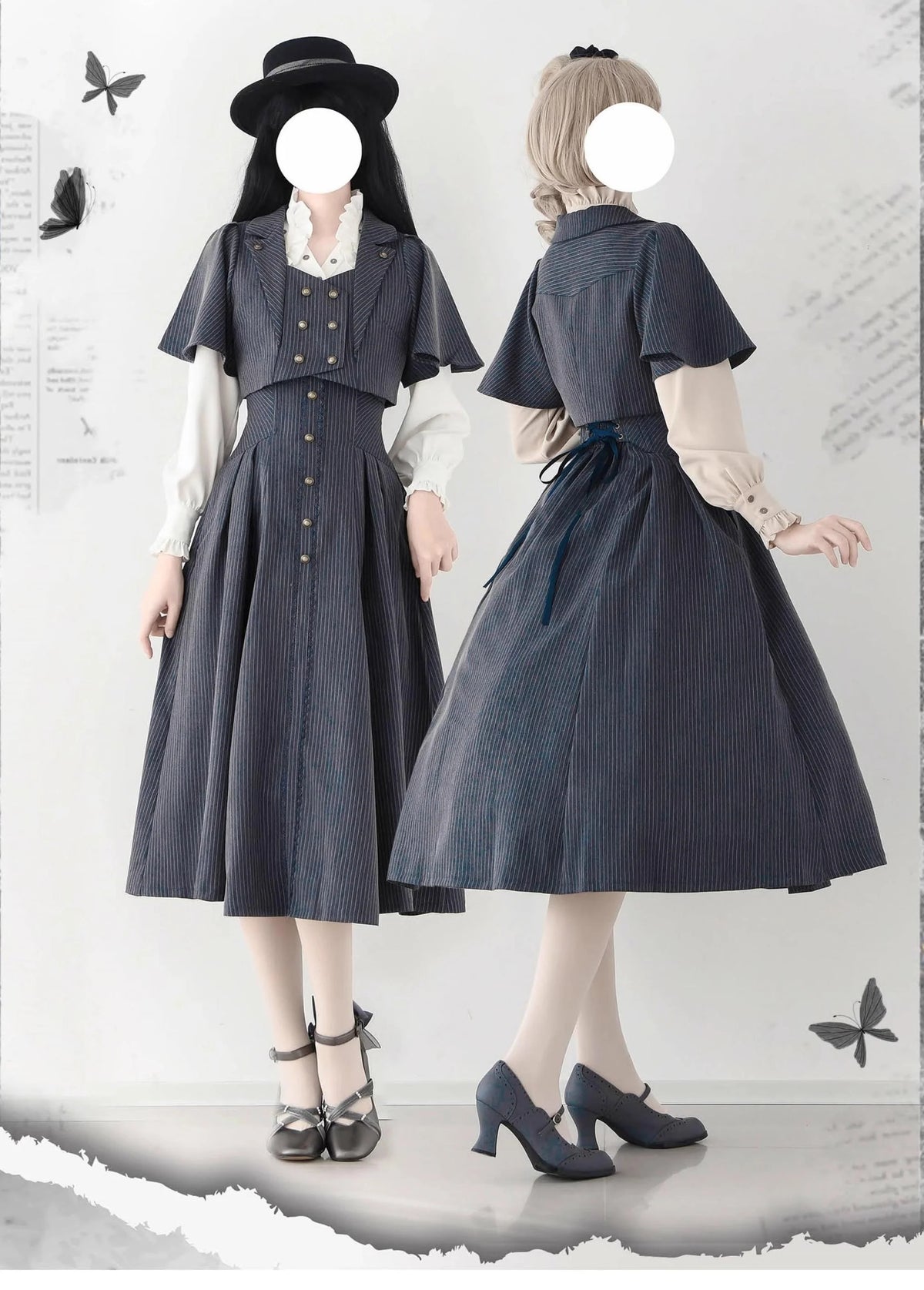 Forest Wardrobe - Forest Stationery - Classic Lolita SK Suit With Shirt And Coat