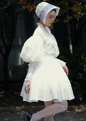 Lace Garden - Cool Summer - Vintage Lolita Victorian Shirt