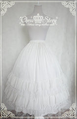 Chess Story - Le Printemps - Elegant Lolita Long Petticoat Half Dress