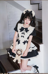 Hawthorn Berries - Maidette - Halloween Maid Lolita Apron OP Dress