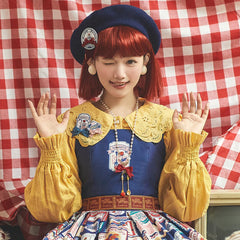 Miss Point - Vintage American Double-layer Lolita Blouse