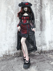 Blood Supply - Drawstring Christmas Gothic Lolita Long Dress