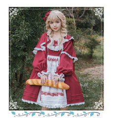 Eieyomi - Little Red Riding Hood - Sweet Lolita JSK Dress