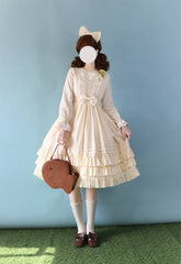 Strawberry Witch - Nerry - Sweet Lolita Embroidered OP Dress Multicolors