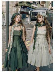 Nuit De Cellophane - A Thousand Moonfalls - Elegant Lolita JSK Dress Thin Cardigan