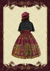 Knight Night - The Secret of Kells - Elegant Lolita Cape Short Lolita Cloak