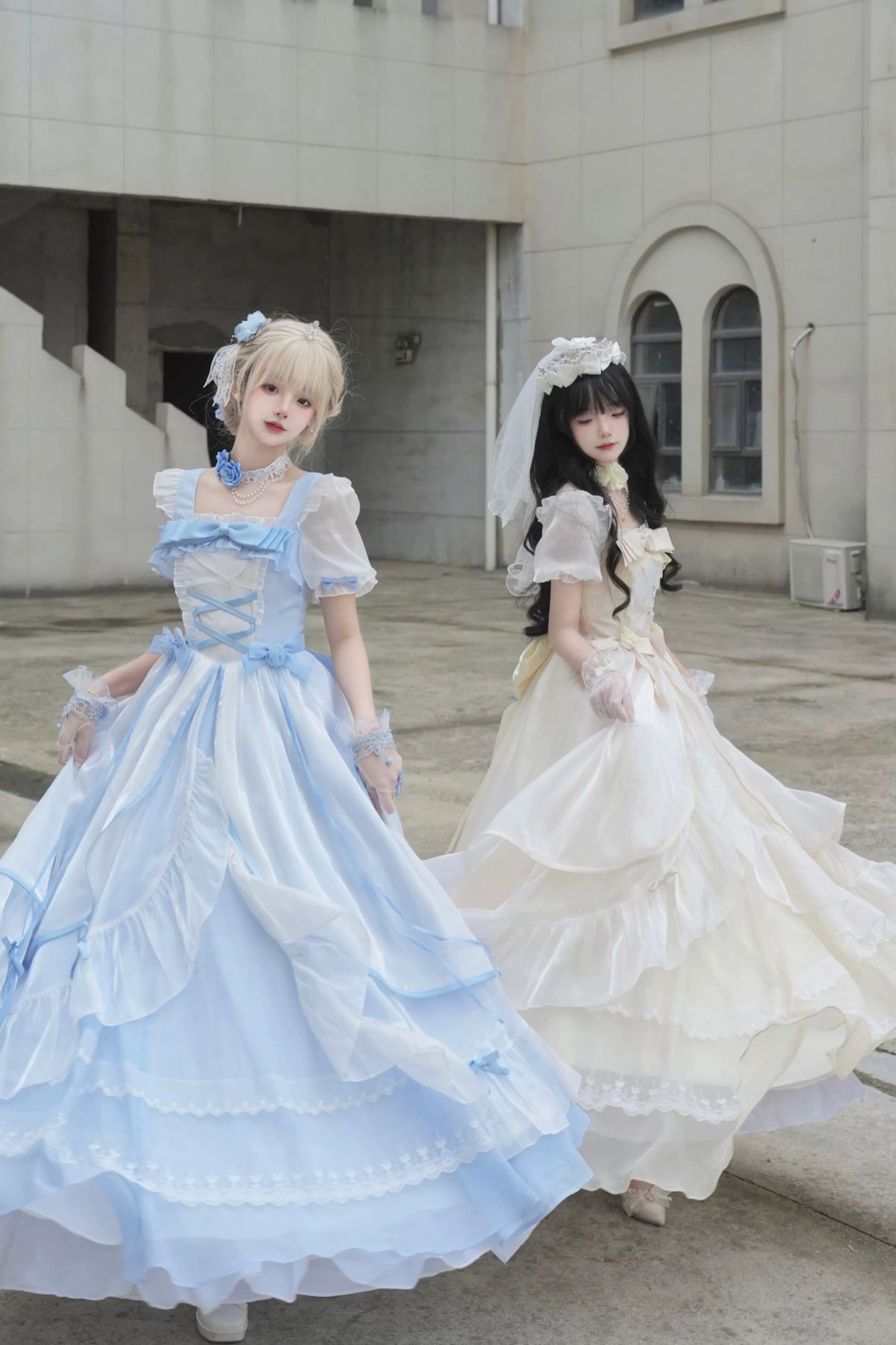 Flight Diary - Princess Lolita Dress Wedding Lolita OP and Daily Wear OP