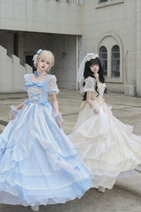Flight Diary - Princess Lolita Dress Wedding Lolita OP and Daily Wear OP