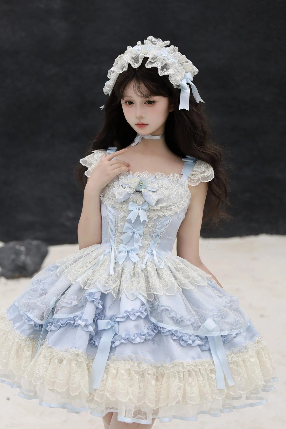 Sugar Girl - Dream Whisper Butterfly - Ballet-Inspired Sweet Lolita JSK Dress