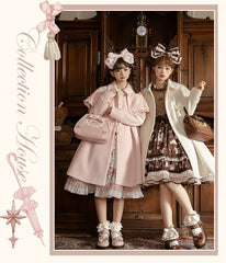 Mademoiselle Pearl - Lovely Lolita Dress OP Cloak Blouse SK Set