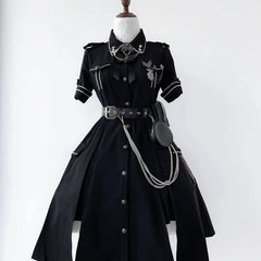 Your Highness - Evil Python 2.0 - Military Lolita Gothic OP Dress