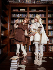 Tan Tuan - Rabbit & Bear - Winter Kawaii Lolita Cape and Shorts